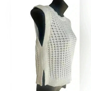 Cotton By Autumn cashmere cream with neon frekles vest top size Small used